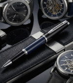 Waterman Hemisphere Colour Blocking Black & Blue Rollerball Pen - Image 4