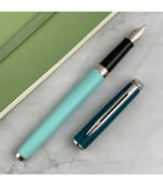 Waterman Hemisphere Colour Blocking  Green  CT Fountain Pen - Image 2