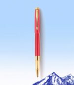 Parker Aster Matte Red GT Roller Ball Pen - Image 2
