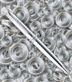 Parker Aster Silver Blue CT Ball Pen - Image 3