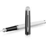 Waterman Hemisphere Colour Blocking Black & White CT Fountain Pen