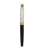 Parker Aster Essential Black & Chrome GT Roller Ball Pen - Image 2