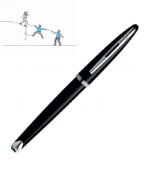 Waterman Carene Sea Black CT Fountain Pen