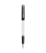 Waterman Hemisphere Colour Blocking Black & White Rollerball Pen - Image 4