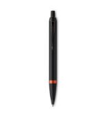 Parker IM Professional Flame Orange Black Trim Ball Pen - Image 2