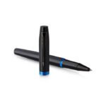 Parker IM Prof Marine Blue Black Trim Fountain Pen