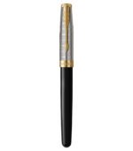 Parker Sonnet Metal & Black Lacquer GT Fountain Pen - Image 3