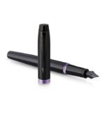 Parker IM Prof Amethyst Purple Black Fountain Pen - Image 2
