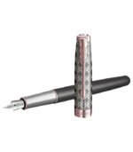 Parker Premium Sonnet Metal & Grey Lacquer CT Fountain Pen