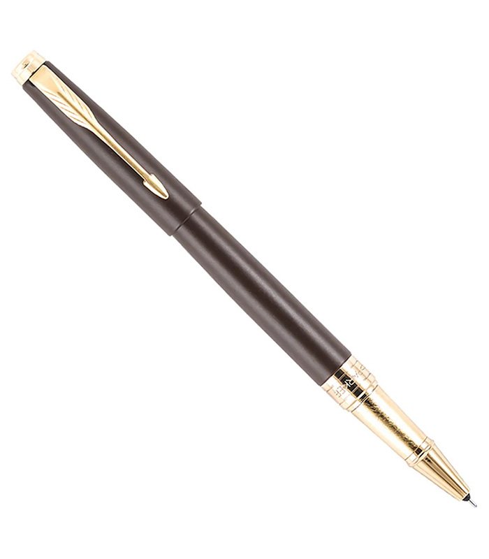 Untitled-3 Parker Aster Lacque Brown GT Roller Ball Pen - Image 1