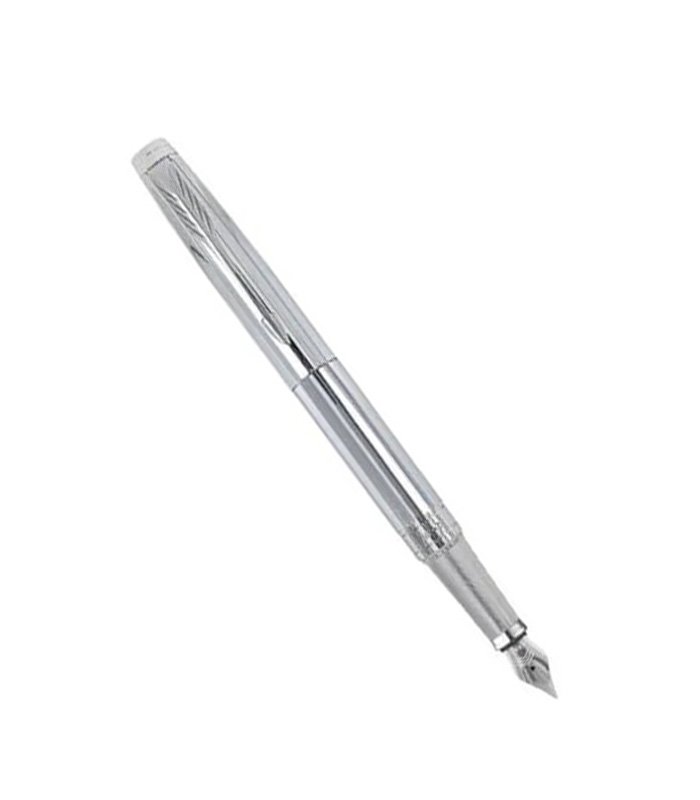 Untitled-3 Parker Aster Shiny Chrome CT Fountain Pen - Image 1