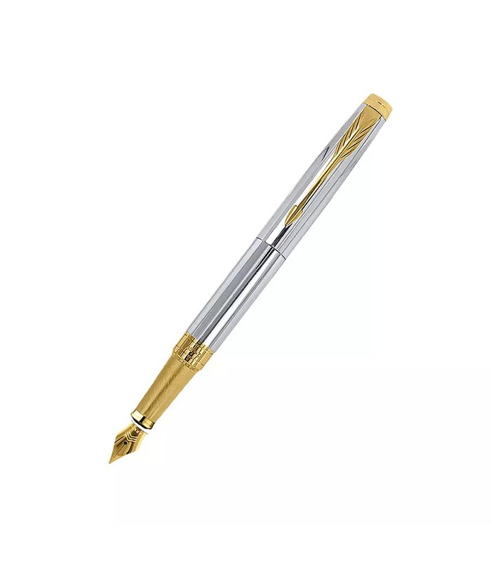 Untitled-3 Parker Aster Shiny Chrome GT Fountain Pen - Image 1