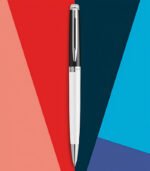 Waterman Hemisphere Colour Blocking Black & White Ball Pen - Image 4