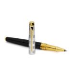 Parker Aster Deluxe Black & Chrome GT Roller Ball Pen