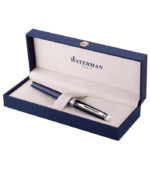 Waterman Hemisphere Colour Blocking Black & Blue Rollerball Pen - Image 2