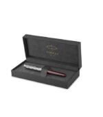 Parker Sonnet Metal & Red Lacquer CT Fountain Pen - Image 4