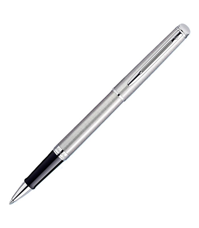 Untitled-4 Waterman Hemisphere Stainless Steel CT Rollerball Pen - Image 1
