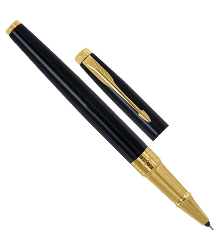 Untitled-4 Parker Aster Lacque Black GT Roller Ball Pen - Image 1
