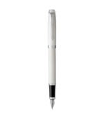 Parker IM Metal White CT Fountain Pen
