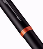 Parker IM Prof Flame Orange Black Fountain Pen - Image 7