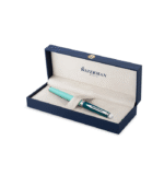 Waterman Hemisphere Colour Blocking Green Rollerball Pen - Image 3