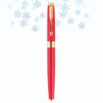 Parker Aster Matte Red GT Roller Ball Pen