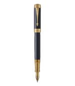 Parker Duofold Prestige Blue Chevron GT Fountain Pen - Image 5