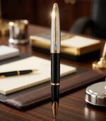 Waterman Carene DLX Black GT Rollerball Pen - Image 4
