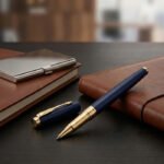 Parker Aster Matte Blue GT Roller Ball Pen