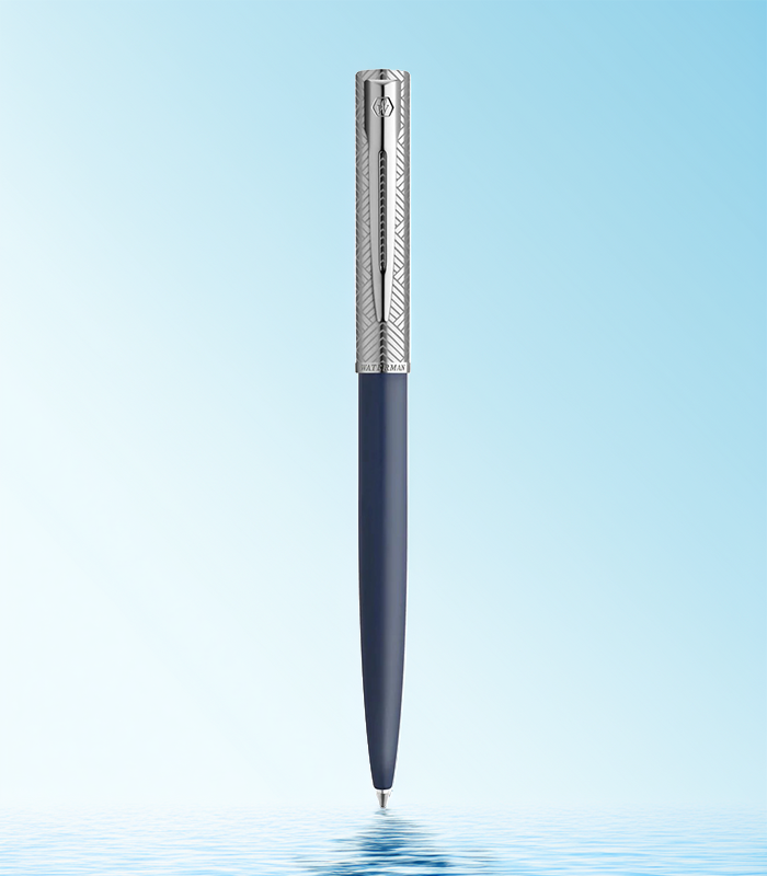Untitled-5 Waterman Allure Deluxe Blue Ball Pen - Image 1