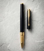 Parker Aster Lacque Black GT Roller Ball Pen - Image 5