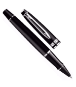 Waterman Expert Matte Black CT Rollerball Pen - Image 3
