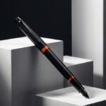 Parker IM Prof Flame Orange Black Fountain Pen