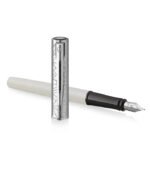 Waterman Allure Deluxe White Fountain Pen - Image 4