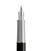 Parker Sonnet Metal & Black Lacquer GT Fountain Pen - Image 5