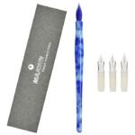 Moonman N12 Cyan Glass Nib Fine MN12-03F