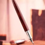 Moonman M1 Red walnut bright chrome  M1-07E