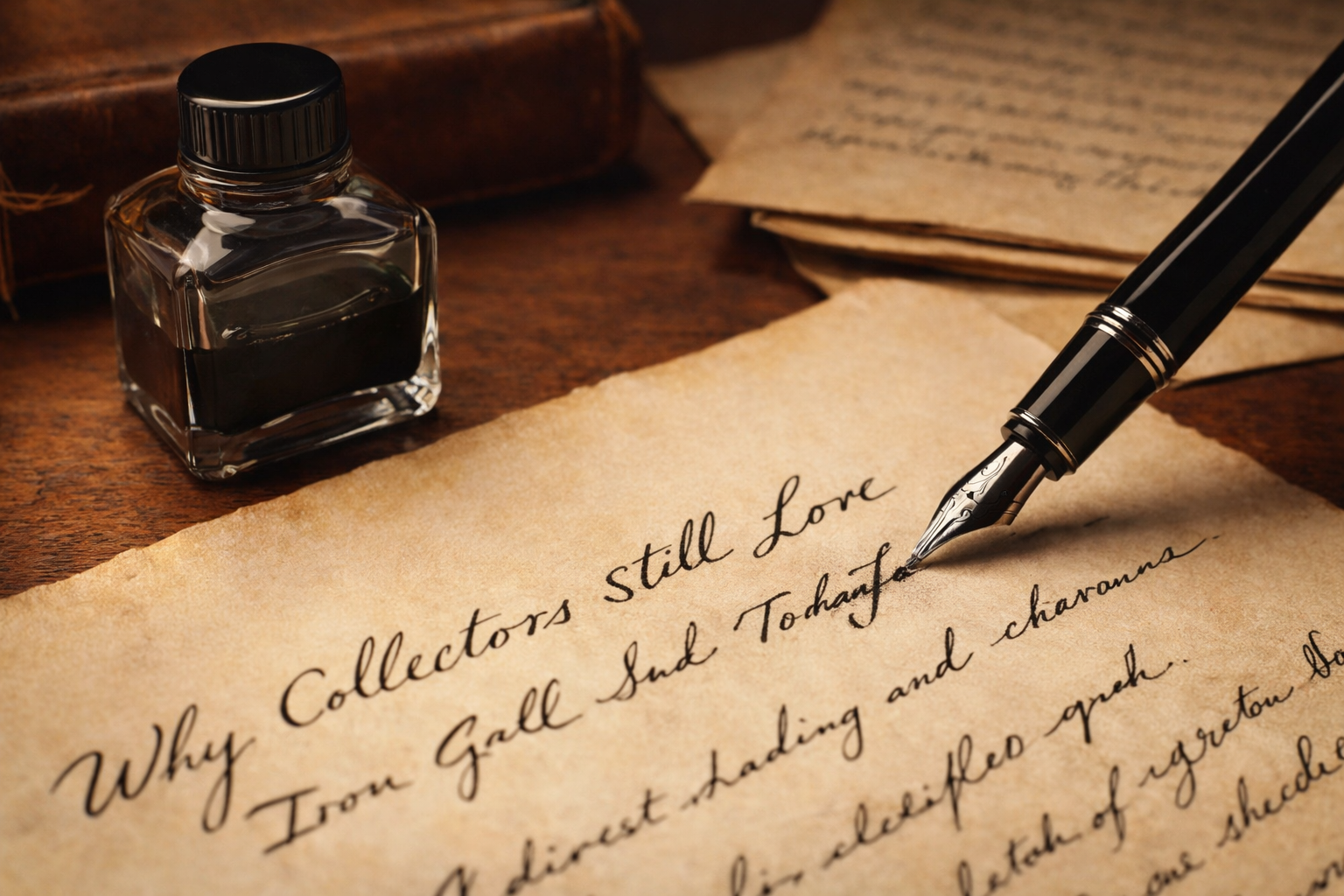 Why collectors still love iron gall ink