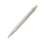 Parker Premium IM Monochrome Champagne GT Ballpoint Pen