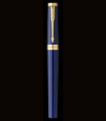 Parker Premium Ingenuity Blue GT Fountain Pen - Image 5