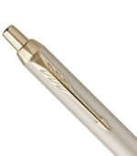 Parker Premium IM Monochrome Champagne GT Ballpoint Pen - Image 6