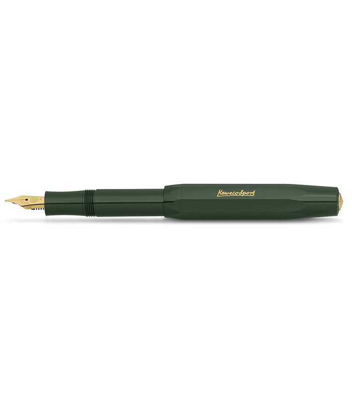 1 Kaweco Classic Sport Fountain Pen Green - Image 1