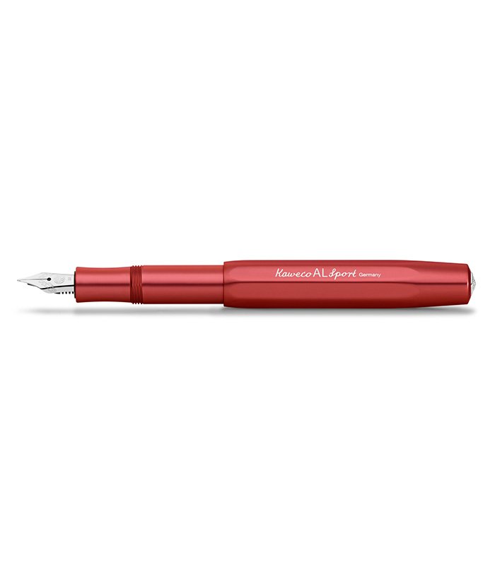 1 Kaweco AL Sport Fountain Pen Deep Red - Image 1