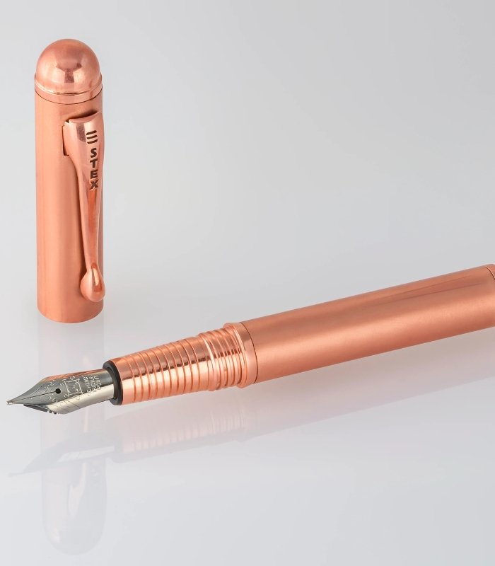 2 Stex Magneto AMB Solid Copper Luxury Fountain Pen - Image 1