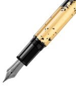 Montblanc Meisterstück Solitaire Calligraphy Gold Leaf Fountain Pen - Image 2