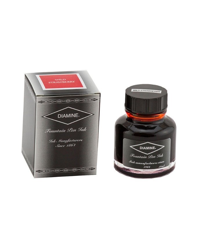 1-38.jpg Diamine Standard Ink 30ml - Wild Strawberry - Image 1