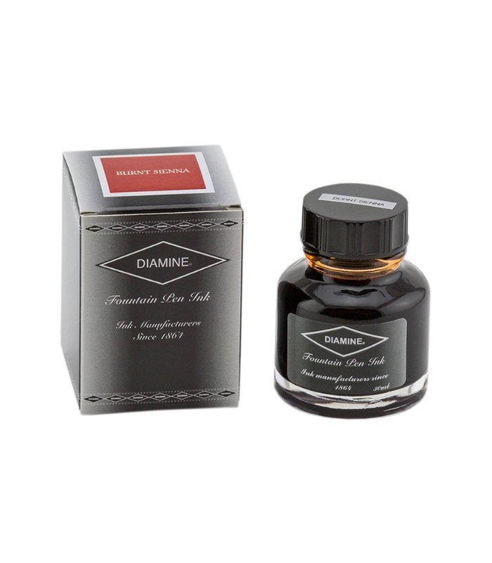 1-88.jpg Diamine Standard Ink 30ml - Burnt Sienna - Image 1