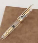 Moonman P140 Piston Fountain Pen – Transparent Resin | Size #8 Brass Piston System - Image 4
