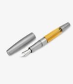 Gravitas Monster Raw Grade 5 Titanium Stonewashed Fountain Pen
