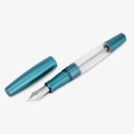 Shop Gravitas Aluminium Teal Fountain Pen with a sleek design, lightweight body, and smooth writing. Ideal for daily use and collectors.